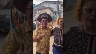 Visita ao ateli&ecirc; quadro de reboco - Alexandre Louren&ccedil;o