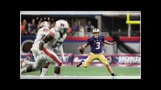 &lsquo;That&rsquo;s a dangerous hit right there&rsquo;: Jake Browning shrugs off no-call on helmet-to-helmet hit