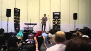 Summer in the City 2015 open mic performance