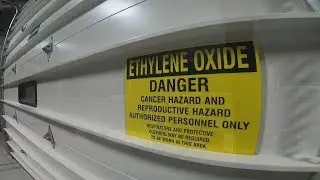 Exclusive tour of a controversial sterilization plant shows process of cancer causing gas release