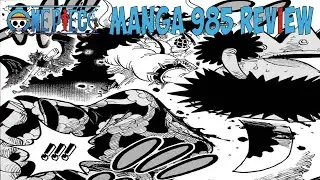 One Piece Manga 985 - New Onigashima Project Review