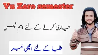 vu zero semester midterm 2023 preparation