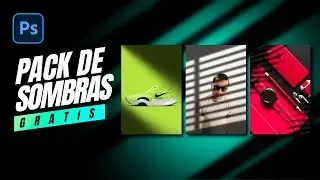 🟢  Pack de Sombras GRATIS! Photoshop
