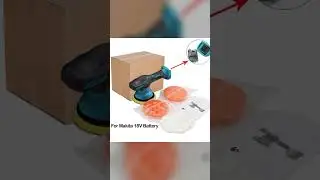 AliExpress - Versatile Cordless Polisher with 8 Speed Settings, Compatible with Makita/Dewalt/Milwau