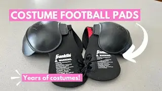 Perfect shoulder pads for your kid's Halloween costume - Franklin Costume Football Pads