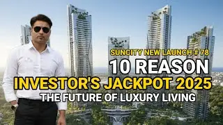 Suncity monarch sec-78 | Best project of 2025 | 3&4 bhk Luxury flats on NH8 #suncity #suncity78