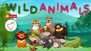 Exploring the Wild: Learn Animal Names for Kids with Animated Vocabulary