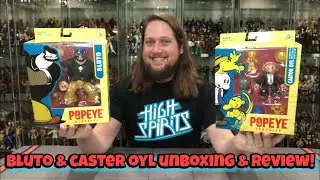 Bluto & Caster Oyl Popeye Classics Unboxing & Review!