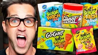 Tasting Every Flavor Of Sour Patch Kids