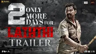 Only 2️⃣ more days! The fiery trailer of #Laththi is all set in style for you ✨