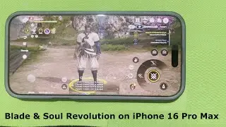 Blade & Soul Revolution gameplay on iOS