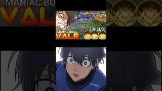 One by One Vale Maniac Tutorial #shorts #mlbb #vale #yoykt