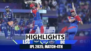 Delhi Capitals CLASHES Lucknow Super Giants in 2025! | Highlight match | DC vs LSG | game changer 5
