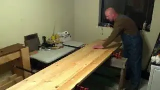 Cordless Carpenter workbench build #21 - Rear apron, Nicholson style