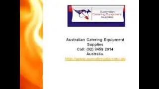 A comprehensive look at the numerous commercial catering equipment
