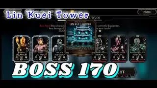 MK MOBILE LIN KUEI TOWER BOSS 170 !Reward !Mortal Kombat Mobile