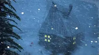 EXTREME KANSAS WINTER with FREEZING SNOW STORM SOUNDS for sleeping. WILD BLIZZARD NIGHT #asmr