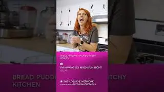 BREAD PUDDING EXCLUSIVE PATREON  OUT NOW! #baking #patreon #funny #kitchen