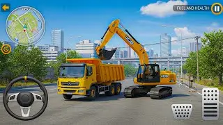 مغامرات JCB Excavator Simulator Android  Gameplay اكتشف أجمل لعبة بناء الطرق على الأندرويد!