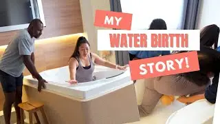 Моя история родов в воде 🥹