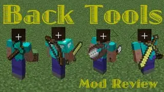 Minecraft 1.4.5: Обзор мода Back Tools