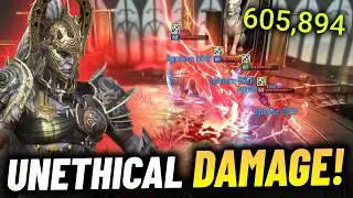 She is ABSOLUTELY INSANE After The Buffs! (Gharol Bloodmaul Build & Showcase) - Raid Shadow Legends