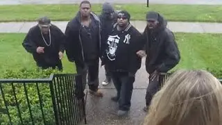 Black Carolers Troll Suburban Housewives