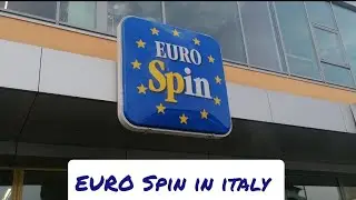 Euro sipn in Italy || italian grocery store euro spin || weekly grocery Haul