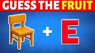 Can You Guess The FRUIT By Emojis? 🍎🍌🍓 Emoji Quiz Challenge | Nemo Quiz