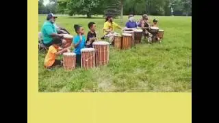 Amen-Ra Drummers and Dancers at Eliza Howell Park