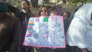 Real Play cards in Aurat March 2020 Lahore