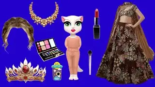 Talking single billi ka funny makeup comedy video | comedy single billi ka makeup 💄