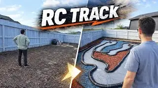 Making of Miniature Miami F1 Track in my Backyard