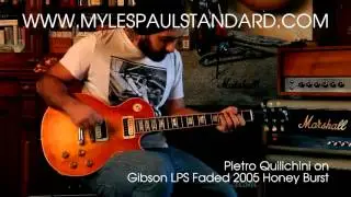 GIBSON LES PAUL STANDARD FADED HONEY BURST 2005 DIVX 720p