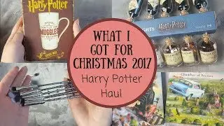 What I Got For Christmas 2017 + Harry Potter Primark Haul