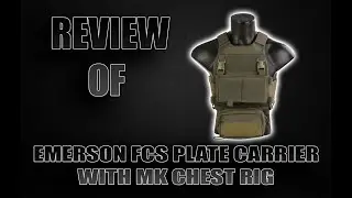 Review Of Emerson Low Vis Slick Plate Carrier w/MK Micro Fight Chest Rig Set