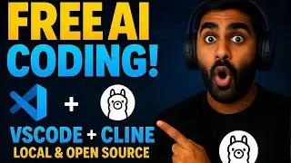 STOP Paying for Cursor! FREE AI Coding in VSCode with Cline (Open Source & Local Tutorial)