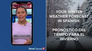 Your winter weather forecast in Spanish - Pron&oacute;stico del tiempo para el invierno