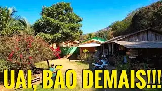 Perrengue em Caparaó! No meio do Nada a Motinha Furou o Pneu, Veja como é o Povo Mineiro 