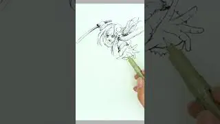 Stickman Rimuru | Minimal Pencil Art 🌀 shorts
