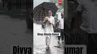 Amidst divorce rumours with #bhushankumar, #divyakhosla pays last respect to #tishaakumar