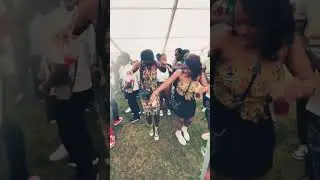 Watch these Londoners killing the beats 😍✌🏾#partyinthepark #afrobeats