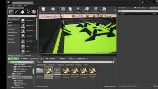 Building more Static Meshes using UE4 Brushes