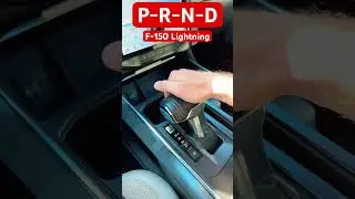 Gear shifter | Ford F-150 Lightning Platinum truck #shorts