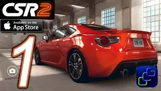 CSR Racing 2 iOS Walkthrough - Gameplay Part 1 - Crew Battle, 1 Ladder, Live, Tutorials