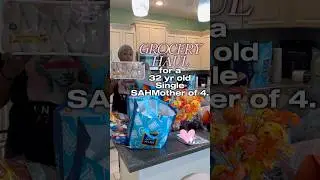 SINGLE MAMA OVER BUDGET ❤️&zwj;🩹 #minivlog #foryou #shorts #mom #sahm  #fyp #food #groceryshopping