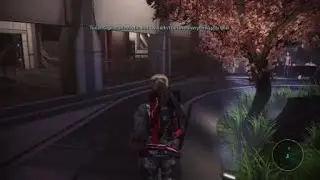 Mass Effect Shepard tries to fly