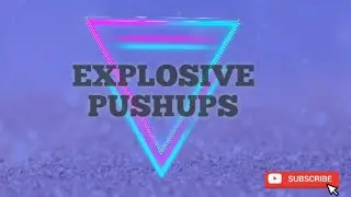 #fitness #pushups Explosive Pushups Workout #pushupsvariation #calisthenics #freestyle