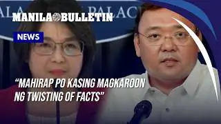 Castro flags Roque for 'twisting facts'; denies telling envoy not to help him