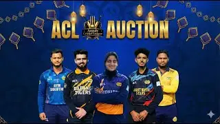 ACL AUCTIONS 2025 (ANNDY CRICKET LEAGUE)